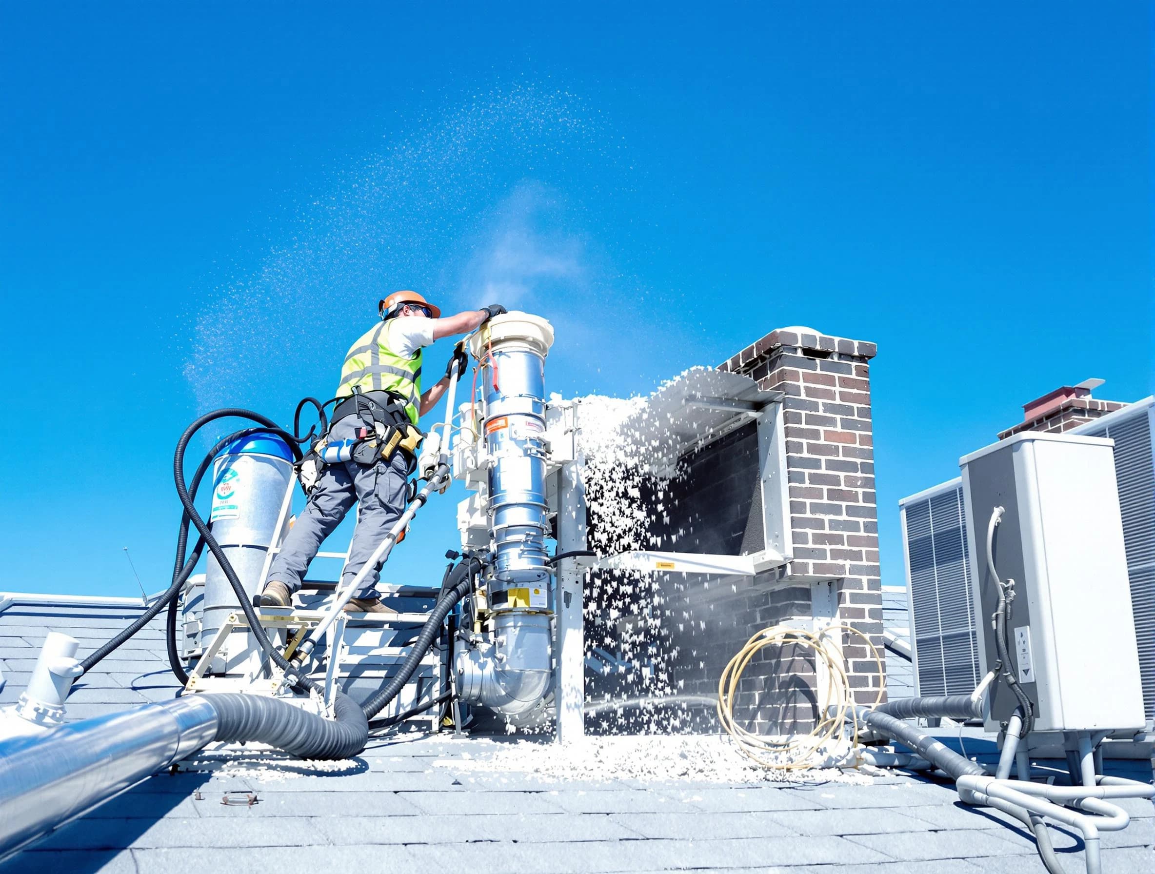 Expert roof dryer vent cleaning by West Point Dryer Vent Cleaning in West Point