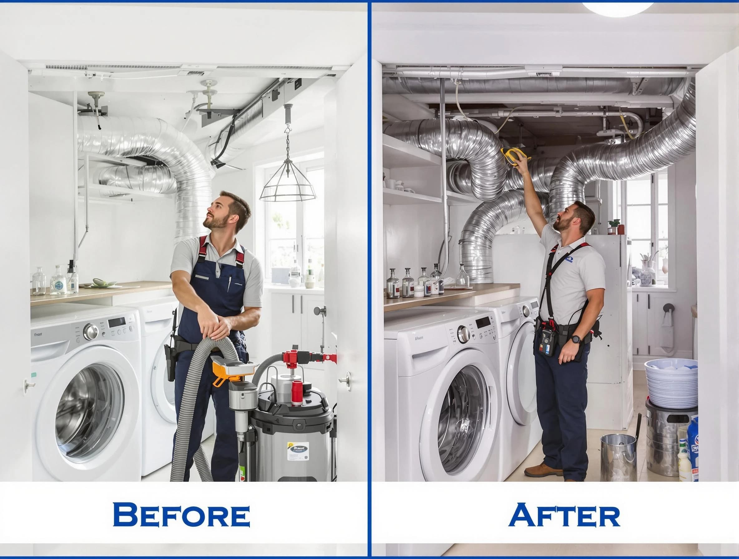 Expert gas dryer vent cleaning by West Point Dryer Vent Cleaning in West Point