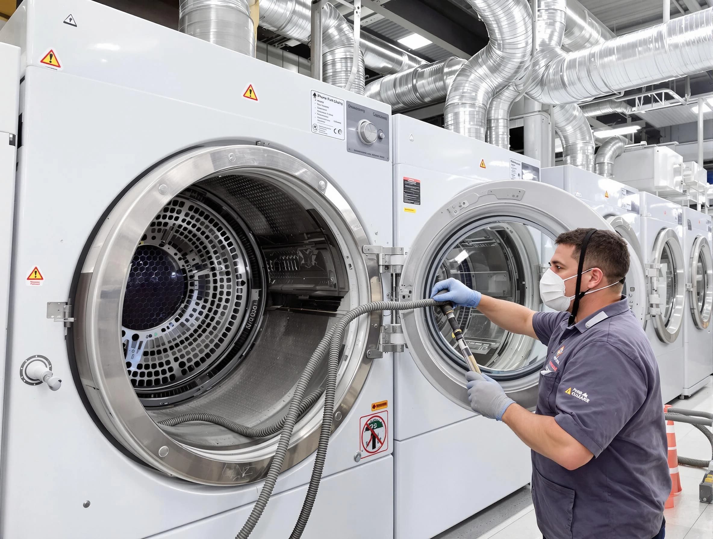 Industrial-grade dryer vent cleaning by West Point Dryer Vent Cleaning in West Point