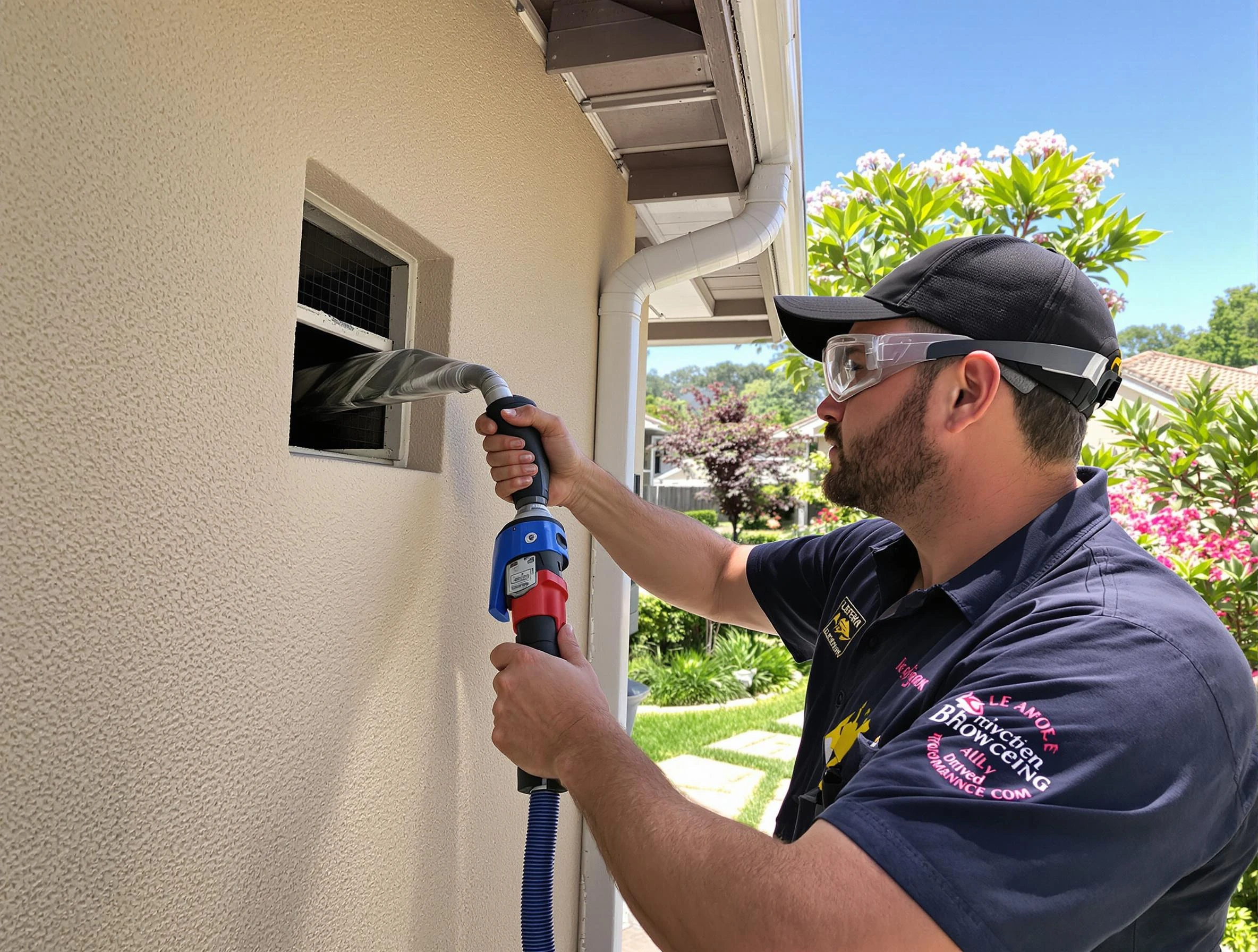 Professional dryer vent cleaning by West Point Dryer Vent Cleaning in West Point